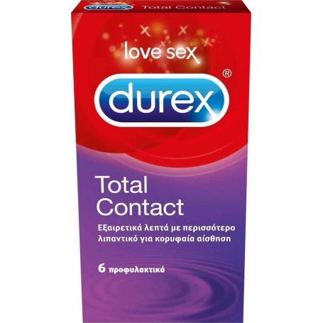 Durex Total Contact 6τμχ - Durex