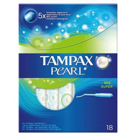Tampax Pearl Super 18τμχ - Tampax