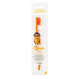 Παιδική οδοντόβουρτσα Πορτοκαλί Απαλή (Orange Soft) – BioBRUSH - Berlin BioBrush