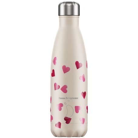 Chilly's Emma Bridgewater Pink Hearts 0.5lt - Chilly's