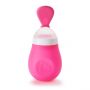 Munchkin Squeeze Presser "Το Κουτάλι που Δε Λερώνει" σε Ροζ χρώμα (4m+) 1τμχ - Munchkin