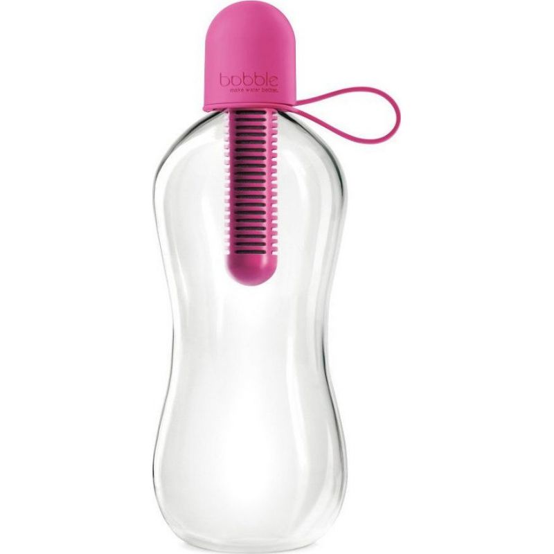 Bobble Carry Cup Μπουκάλι Νερού Με Φίλτρο Άνθρακα Ροζ 550ml - Bobble