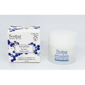 Sostar Anti-Pollution Skin Detox Κρέμα Νυκτός 50ml - Sostar