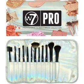 W7 Cosmetics Pro Professional Brush Collection Σετ με 12 Πινέλα - W7 MakeUp