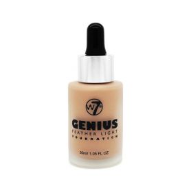 W7 Cosmetics Genius Foundation Natural Beige 30ml - W7 MakeUp