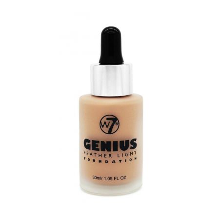 W7 Cosmetics Genius Foundation Natural Beige 30ml - W7 MakeUp