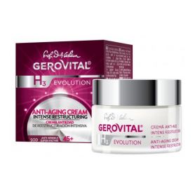 Gerovital H3 Evolution Εντατική Αναπλαστική Αντιγηραντική Κρέμα Νυκτός 50ml