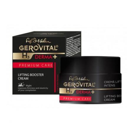Gerovital Derma + Κρέμα Lifting Booster Νυκτός 50ml - Gerovital