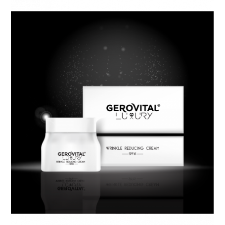 Gerovital Luxury Κρέμα Μείωσης των Ρυτίδων SPF 15 50ml