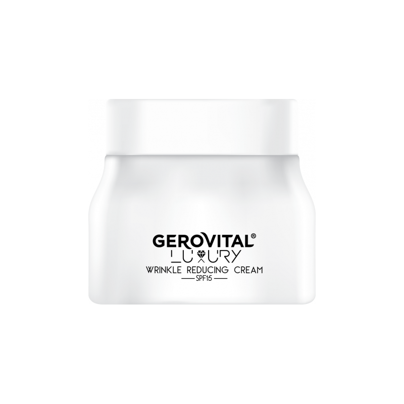 Gerovital Luxury Κρέμα Μείωσης των Ρυτίδων SPF 15 50ml - Gerovital