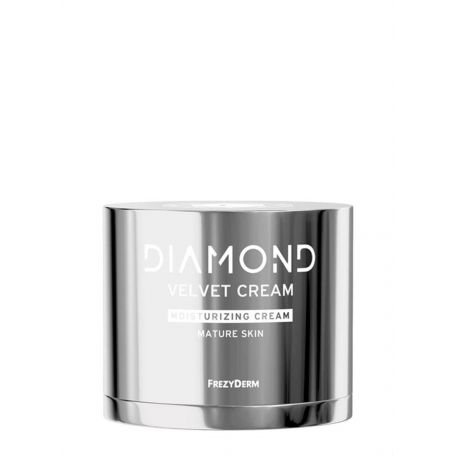 Frezyderm Diamond Velvet Moisturizing Cream - Ενυδατική Κρέμα Προσώπου για Ώριμο Δέρμα 50ml - Frezyderm