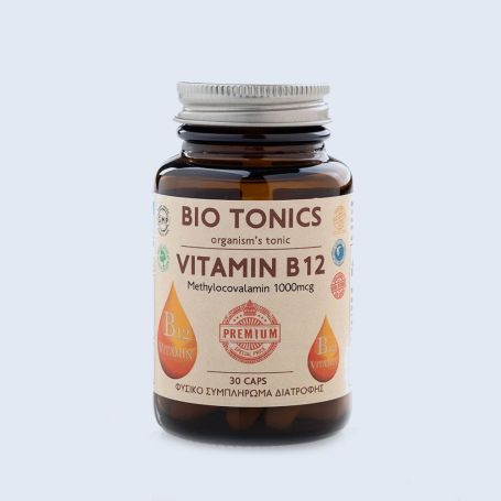 Bio Tonics Βιταμίνη Β12 30caps - Bio Tonics