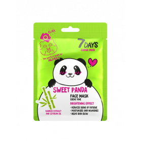 7 DAYS ANIMAL Sweet Panda Sheet Mask 28g - 7days