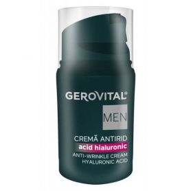 Gerovital Αντρική Αντιρυτιδική Κρέμα με Υαλουρονικό 30ml - Gerovital