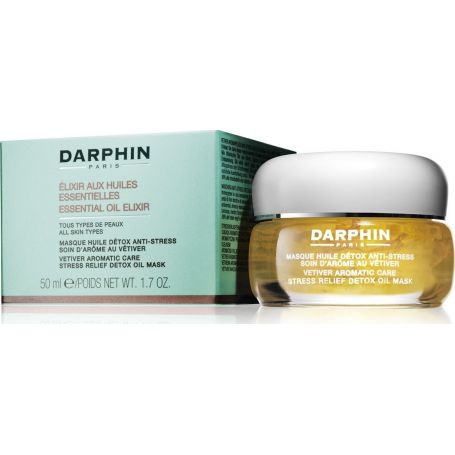 Darphin Essential Oil Elixir Vetiver Aromatic Care Stress Relief Detox Oil Mask, Μάσκα Αποτοξίνωσης κατά του Στρές 50ml