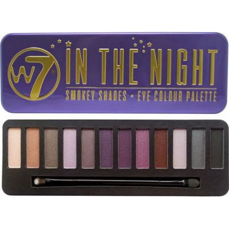 W7 In The Night Eye Colour Palette - Smokey Shades 15,6g