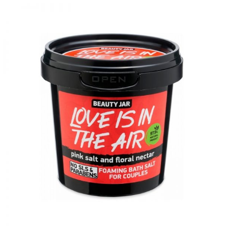 Beauty Jar “LOVE IS IN THE AIR” Αφρώδη άλατα μπάνιου για ζευγάρια, 200gr