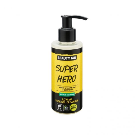 Beauty Jar “SUPER HERO” Καθαριστικό gel με χαμηλό pH, 150ml
