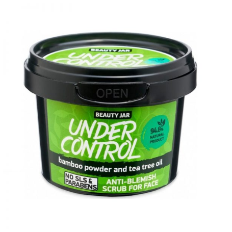 Beauty Jar “UNDER CONTROL” Scrub προσώπου για ακνεϊκές επιδερμίδες, 120gr