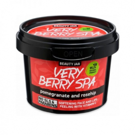 Beauty Jar “VERY BERRY SPA” Peeling προσώπου & χειλιών με Βιταμίνη C, 120gr - Beauty Jar