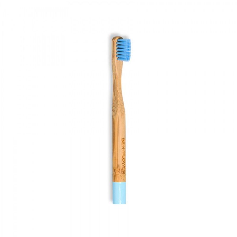 BeMyFlower bamboo οδοντόβουρτσα KIDS μπλέ SOFT