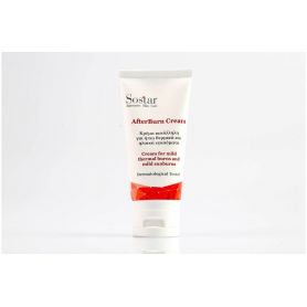 Sostar AfterBurn Cream 75ml-Κρέμα για Ήπια Θερμικά και Ηλιακά Εγκαύματα 75ml - Sostar