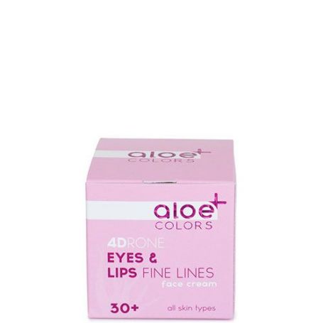 Aloe+ Colors 4Drone Κρέμα ματιών και χειλιών για λεπτές γραμμές έκφρασης 30ml
