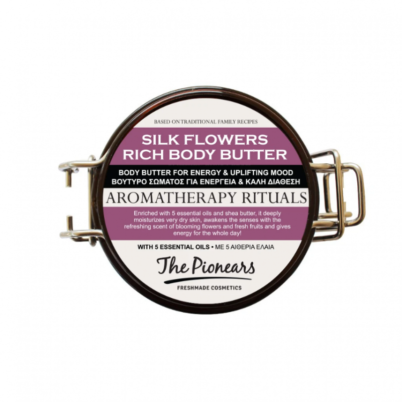 The Pionears Aromatherapy Rituals Silk Flowers Rich Body Butter 200ml