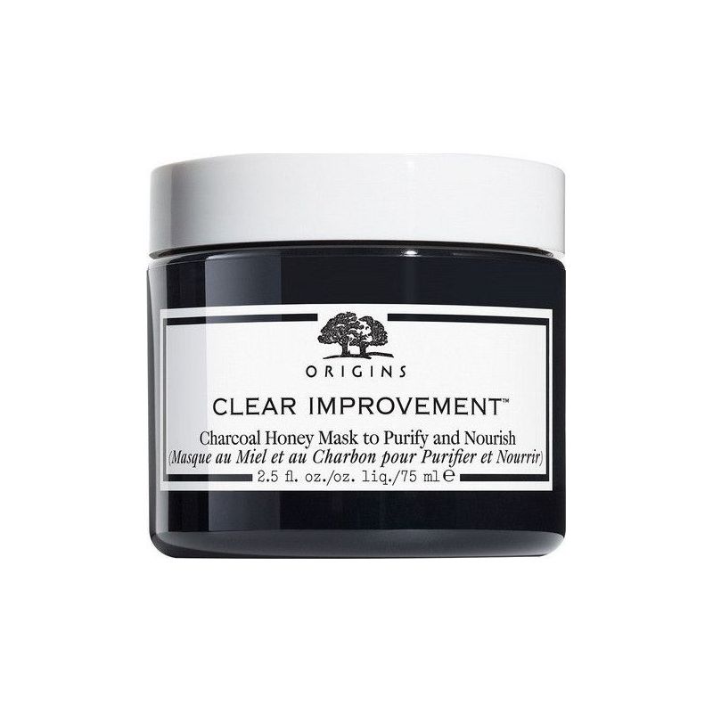 Origins Clear Improvement Active Charcoal Honey Mask To Purify And Nourish New 75ml