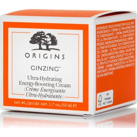 Origins Ginzing Ultra-Hydrating Energy-Boosting Cream - Πλούσια Κρέμα Προσώπου Εντατικής Ενυδάτωσης & Αναζωογόνησης, 50ml