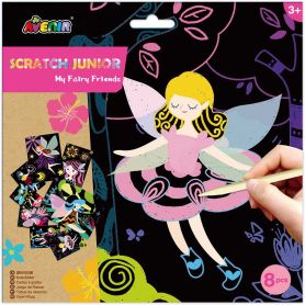Avenir Arts & Crafts Χειροτεχνίες Scratch Junior - Fairy - Avenir