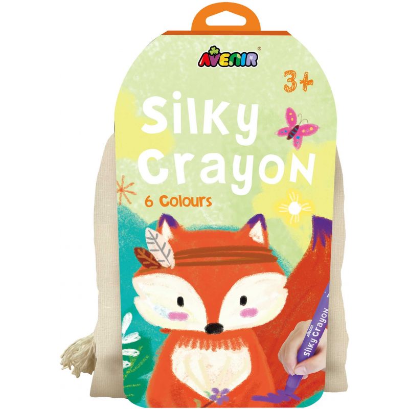 Avenir Arts & Crafts Silky Crayons Fox 6 Colors