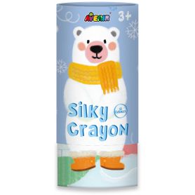 Avenir Arts & Crafts Silky Crayons Polar Bear 12τμχ - Avenir