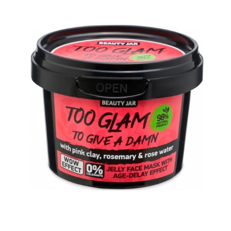 Beauty Jar “TOO GLAM TO GIVE A DAMN” Gel μάσκα αντιγήρανσης, 120gr