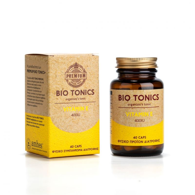 Bio Tonics Premium+ Electric Vitamin E 400mg 40caps