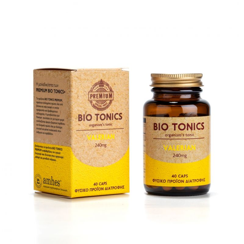 Bio Tonics Premium+ Valerian 240mg 40caps