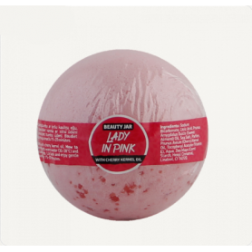 Beauty Jar “LADY IN PINK” bath bomb, 150gr - Beauty Jar