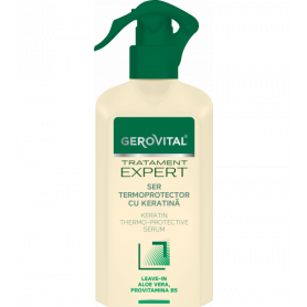 Gerovital Ενυδατικός Ορός Μαλλιών με Κερατίνη - Thermoprotective Serum 150ml - Gerovital