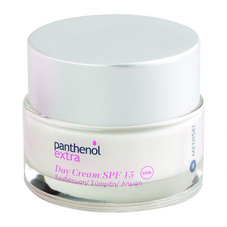 Medisei Panthenol Extra Day Cream SPF15 Ενυδατική Κρέμα Ημέρας 50ml