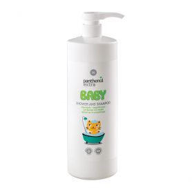 Medisei Panthenol Extra Baby Shower & Shampoo 1000ml Σαμπουάν - Αφρόλουτρο για βρέφη και παιδιά - Panthenol Extra