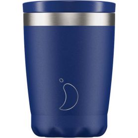 Chilly Coffee Cup Matte Blue 340ml - Chilly's