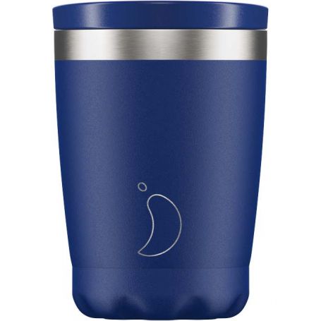 Chilly Coffee Cup Matte Blue 340ml