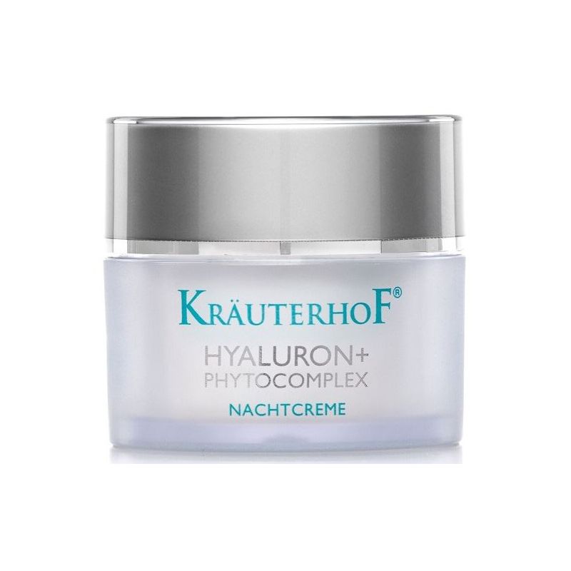 Krauterhof Hyaluron+ Phytocomplex Night Αναπλαστική Κρέμα Νύχτας με Υαλουρονικό Οξύ & Φυτοσύμπλεγμα 50ml