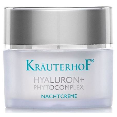 Krauterhof Hyaluron+ Phytocomplex Night Αναπλαστική Κρέμα Νύχτας με Υαλουρονικό Οξύ & Φυτοσύμπλεγμα 50ml