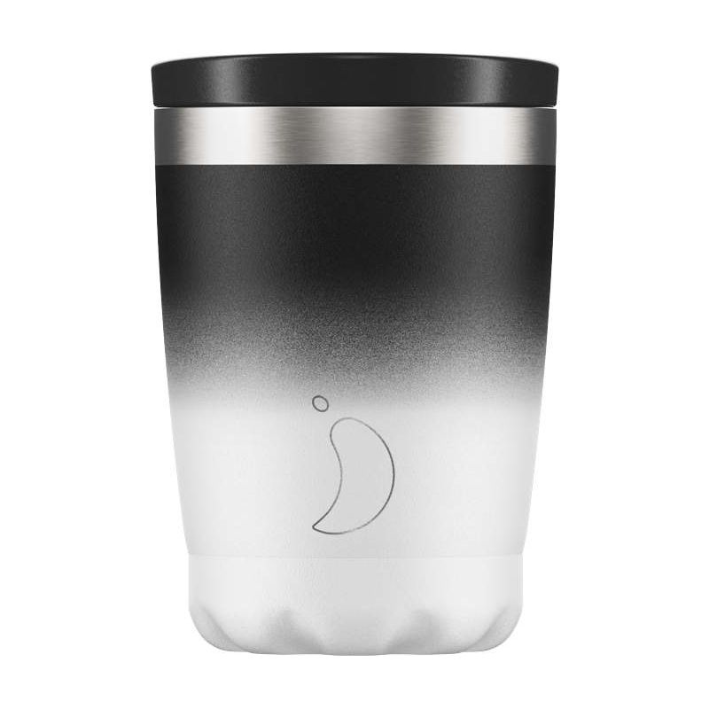 CHILLY'S   MONOCHROME GRADIENT EDITION  COFFEE CUP  340ML 