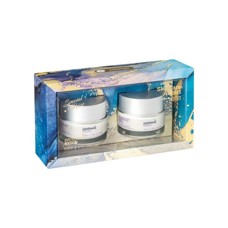 Medisei Panthenol Extra PROMO Face & Εye Cream Αντιρυτιδική Κρέμα Προσώπου - Ματιών 2x50ml
