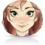 Mad Beauty Disney Frozen Anna Pearl Sheet Face Mask 1τμχ