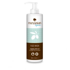 Messinian Spa Υγρό Καθαριστικό Προσώπου Orange & Cucumber Face Wash 300ml