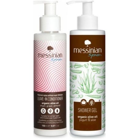 Messinian Spa Promo Leave-In Conditioner 150ml & Δώρο Shower Gel Yogurt & Aloe 150ml