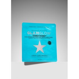 Glamglow Thirstysheet S.O.S. Intensive Hydrating Cream Sheet Mask Υφασμάτινη Μάσκα Προσώπου για Ενυδάτωση 1τμχ - GlamGlow
